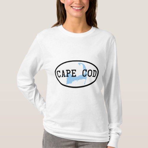 Cape Cod Womens Hoodie Shirt