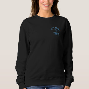 Cape Coral Florida Beach FL Retro Vintage Beach Fr Sweatshirt