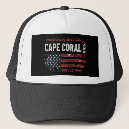 Cape Coral Florida Trucker Hat