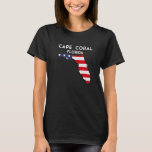 Cape Coral Florida USA State America Travel Florid T-Shirt