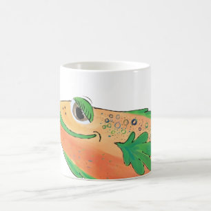 Cape Coral Florida Whimsical Fish Artwork Coffee Mug