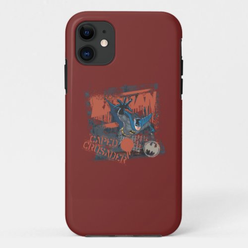 Cape Crusader Collage iPhone 11 Case