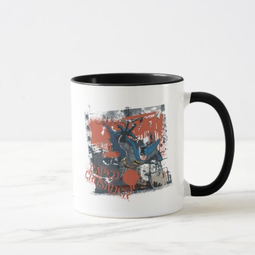 Cape Crusader Collage Mug