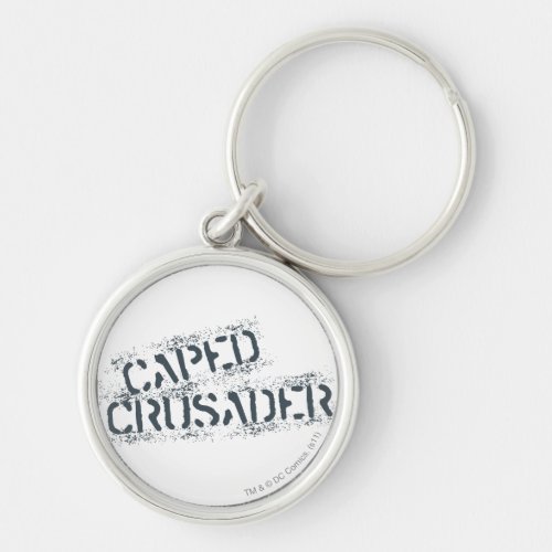 Cape Crusader Paint Keychain