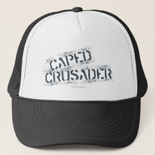 Cape Crusader Paint Trucker Hat