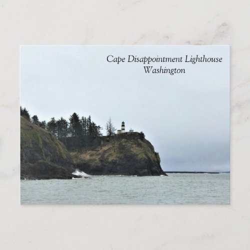 Cape Disappointment Lighthouse WA Postcard