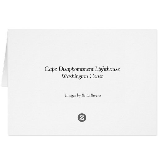 Cape Disappointment Lighthouse, Washington (Back Horizontal)