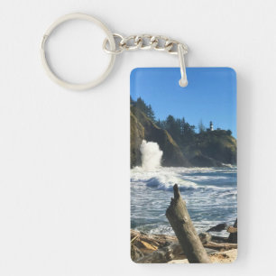 Cape Disappointment Lighthouse, Washington Keychain