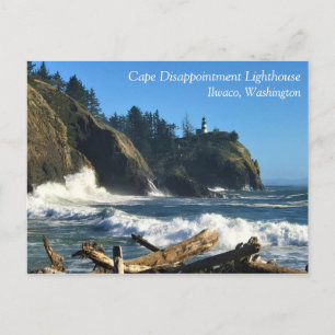 Cape Disappointment Lighthouse, Washington Postcard