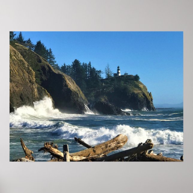 Cape Disappointment Lighthouse, Washington Poster (Front)