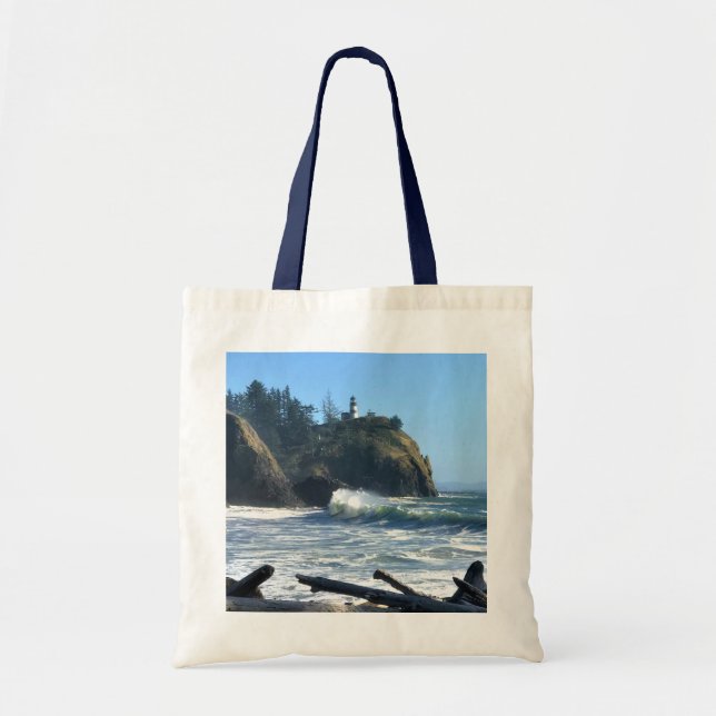 Cape Disappointment Lighthouse, Washington Tote Bag (Front)