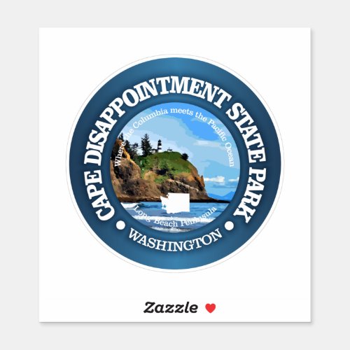 Cape Disappointment SP Sticker