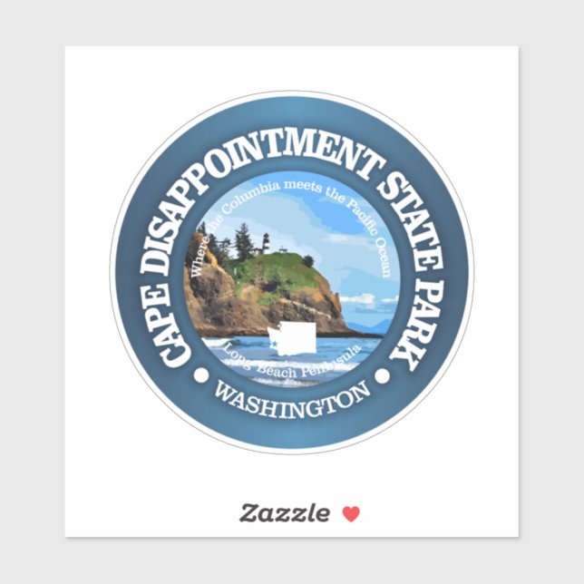 Cape Disappointment SP Sticker (Sheet)