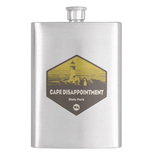 Cape Disappointment State Park Washington Flask