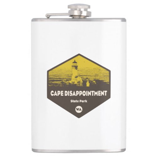 Cape Disappointment State Park Washington Flask