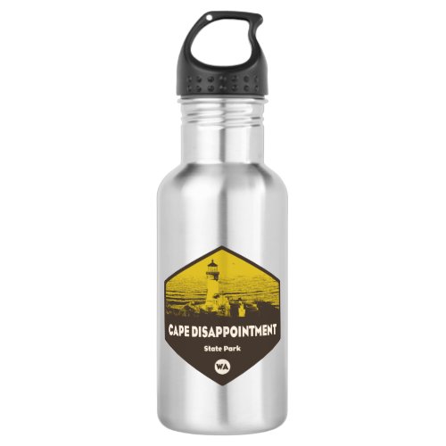 Cape Disappointment State Park Washington Stainless Steel Water Bottle