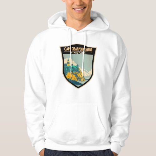 Cape Disappointment State Park Washington Vintage Hoodie