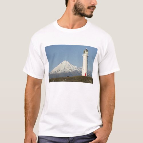 Cape Egmont Lighthouse and Mt Taranaki  Mt T_Shirt