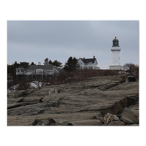 Cape Elizabeth Lighthouse Photo Print