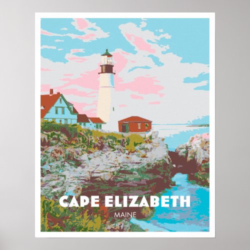 Cape Elizabeth Poster