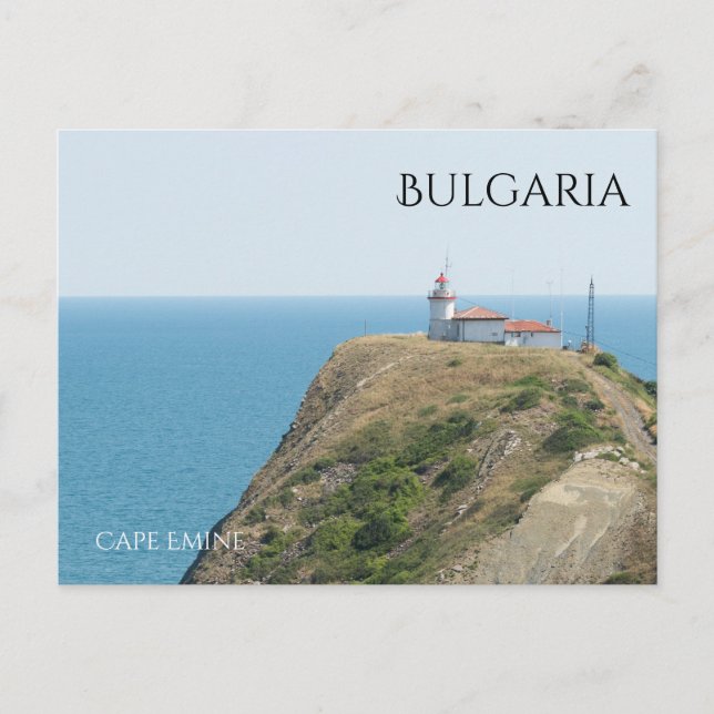 Cape Emine. Bulgaria Postcard (Front)