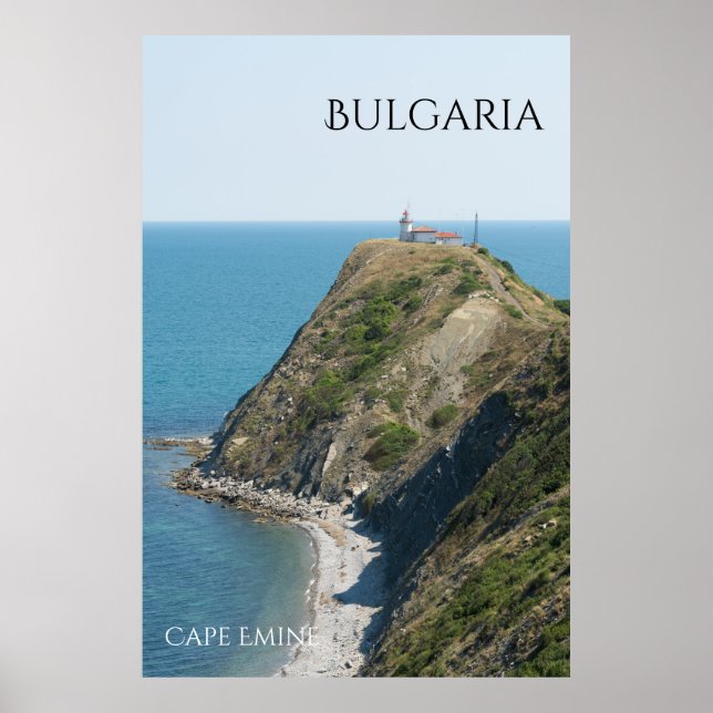 Cape Emine. Bulgaria Poster (Front)