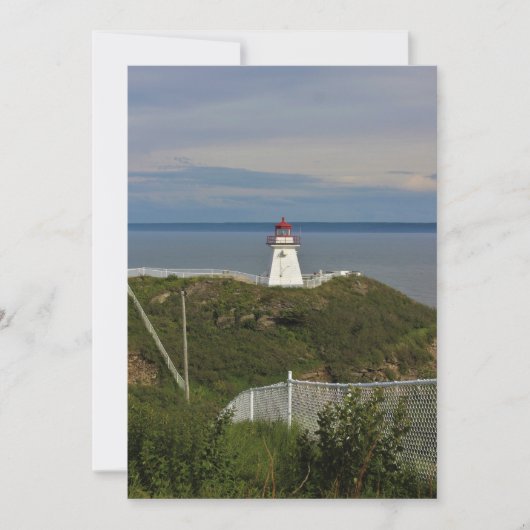 Cape Enrage Lighthouse (Front)