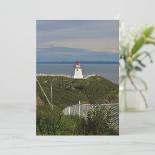 Cape Enrage Lighthouse (Standing Front)