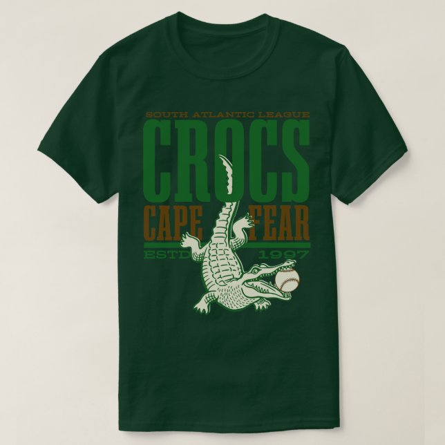 Cape Fear Crocs T-Shirt (Design Front)