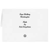 Cape Flattery Cards (Back Horizontal)