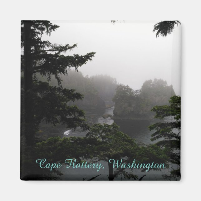 Cape Flattery in the rain magnet (Front)
