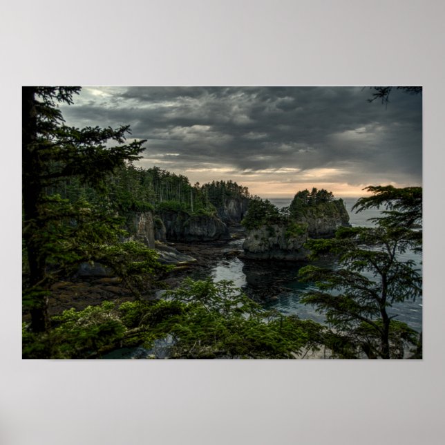 Cape Flattery, Washington State Poster (Front)