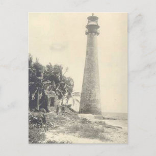 Cape Florida Lighthouse Postcard
