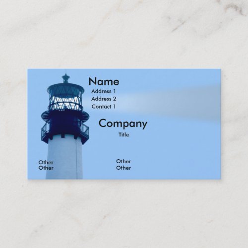Cape Florida Lightwouse Business Cards