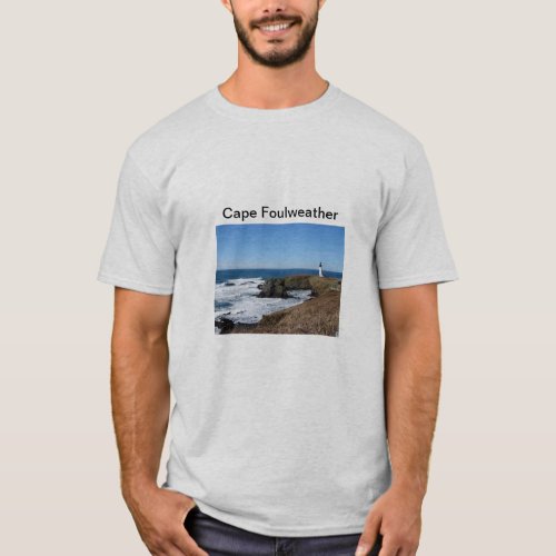 Cape Foulweather Lighthouse T_Shirt