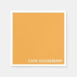 Cape Gooseberry yellow color name Napkins