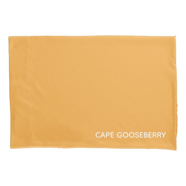 Cape Gooseberry yellow color name Pillow Case (Front)