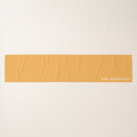 Cape Gooseberry yellow color name Scarf<br><div class="desc">Cape Gooseberry,  also known as Physalis,  is a plant of the nightshade family,  the berries of which grow inside a protective papery calyx.
Here,  the distinctive warm yellow color of the berry gives its name to one of Nomencolours' signature shades.</div>