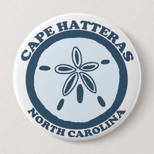 Cape Hatteras. Button (Front)