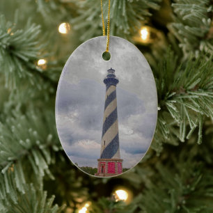 Cape Hatteras Ceramic Ornament