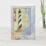 Cape Hatteras Light Christmas Card at Zazzle