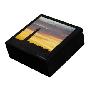 Cape Hatteras Lighthouse at Sunset Keepsake Box