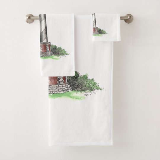 Cape Hatteras Lighthouse Bath Towel Set | Zazzle.com