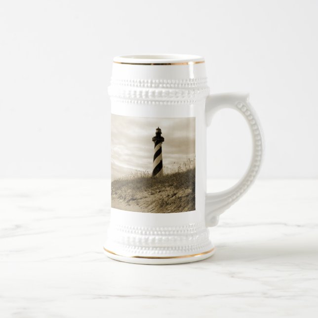 Cape Hatteras Lighthouse Beer Stein (Right)