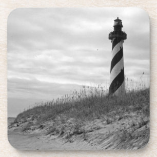 Cape Hatteras Lighthouse Beverage Coaster