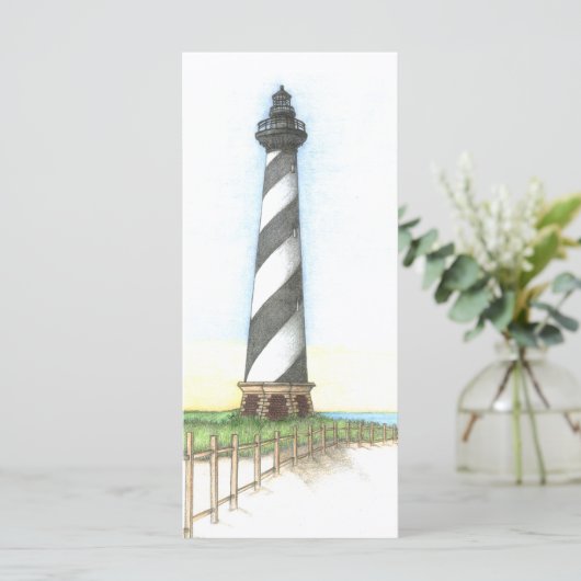 Cape Hatteras Lighthouse bookmark (Standing Front)