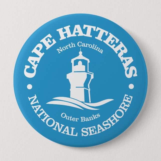 Cape Hatteras (lighthouse) Button (Front)