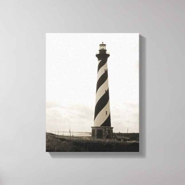 Cape Hatteras Lighthouse Canvas Print (Front)