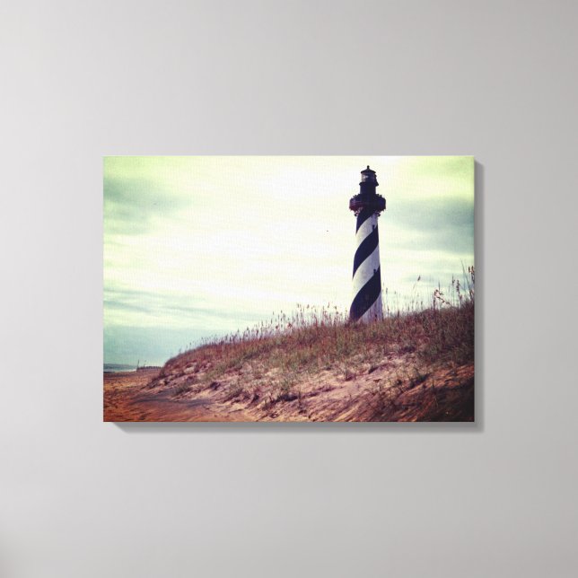 Cape Hatteras Lighthouse Canvas Print (Front)