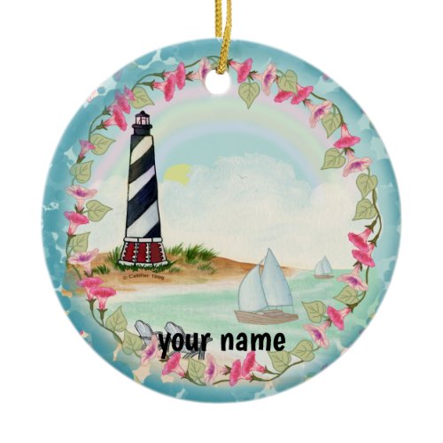 Cape Hatteras Lighthouse  Ceramic Ornament